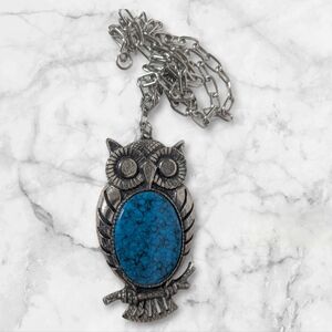 Vintage Owl Necklace